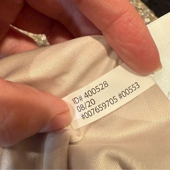 Express Silver Sequin Mini Skirt - Women's XS - Picture 6 of 6